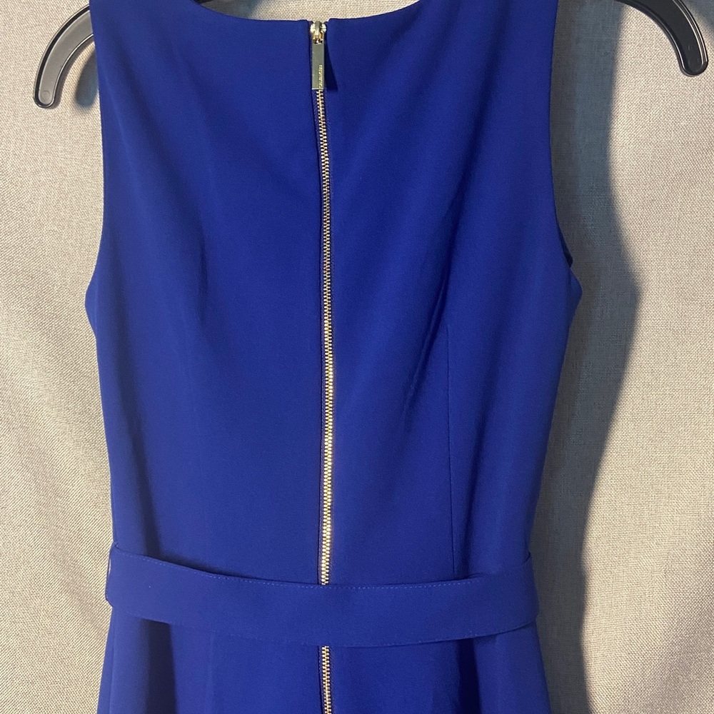 Calvin Klein Royal Blue Midi Dress - Picture 5 of 7